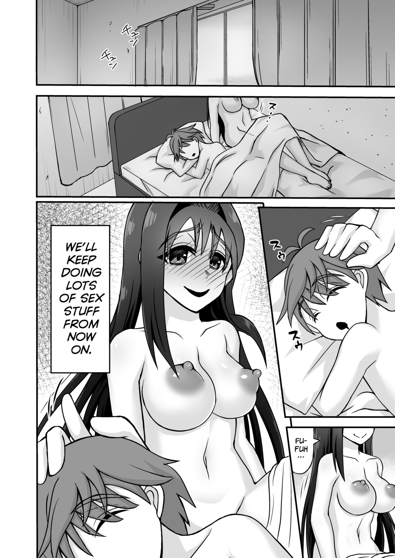 Hentai Manga Comic-The Sperm Squeezing Perverted Onee-san-Read-30